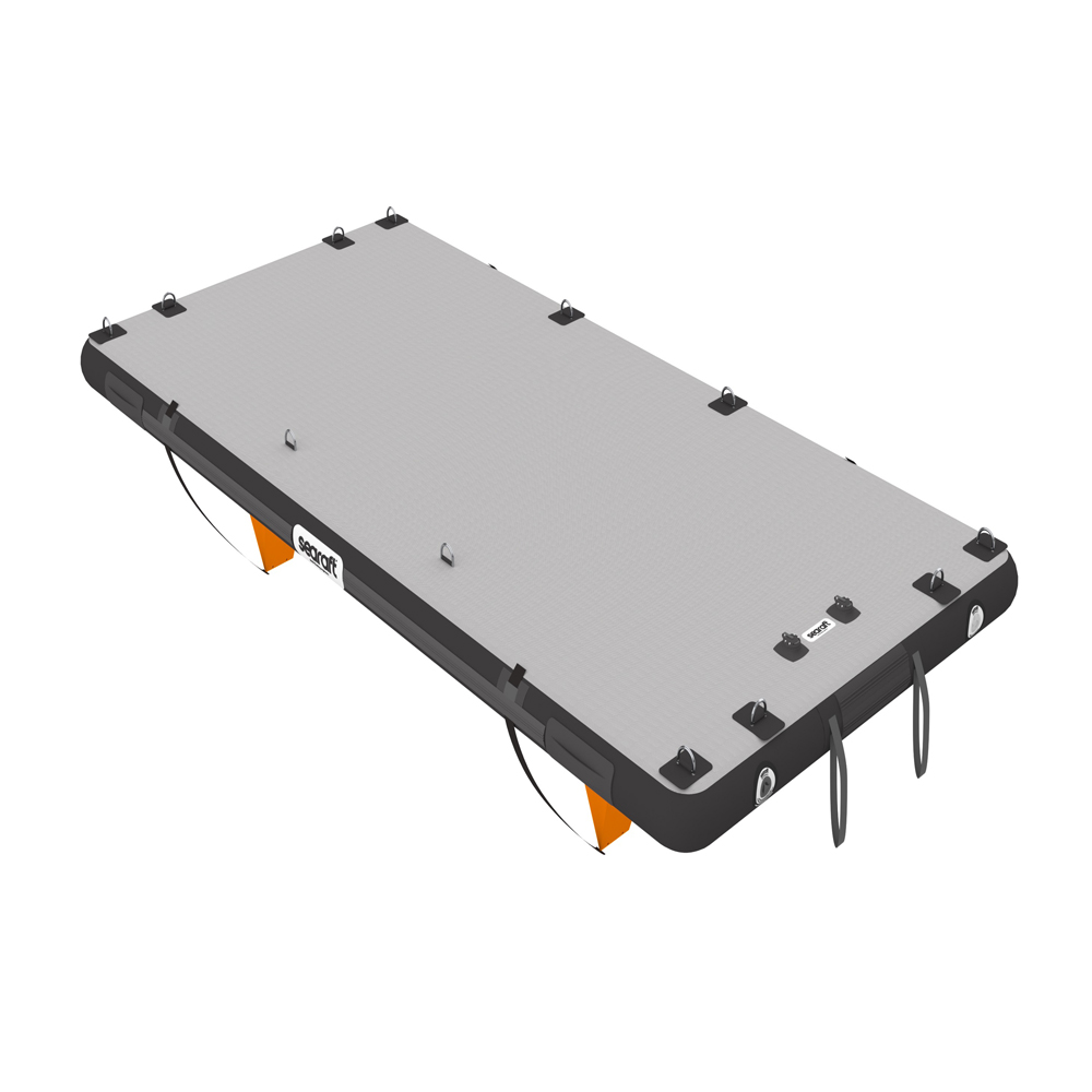 SeaRaft Diamond deck noir medium plateforme gonflable foto 1