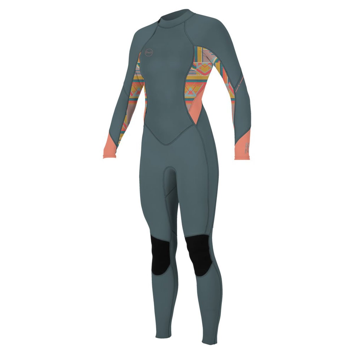 Oneill Bahia fullsuit 3/2 fermeture dos femme gris 6