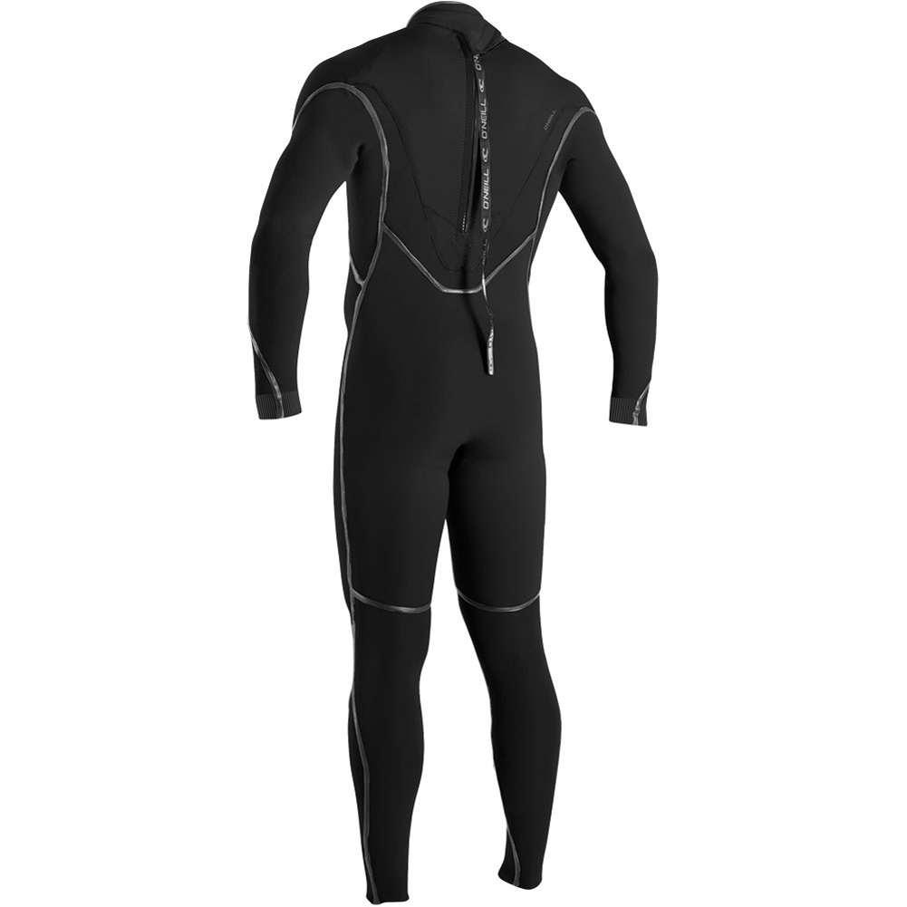 Oneill Psycho One 5/4 fullsuit homme noir fermeture dos 2