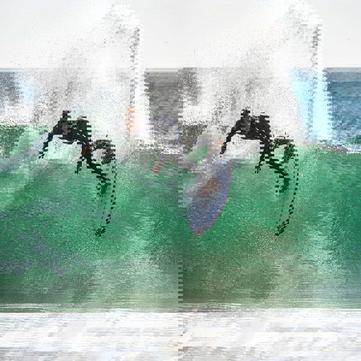 Oneill Psycho One 5/4 fullsuit homme noir fermeture dos 7