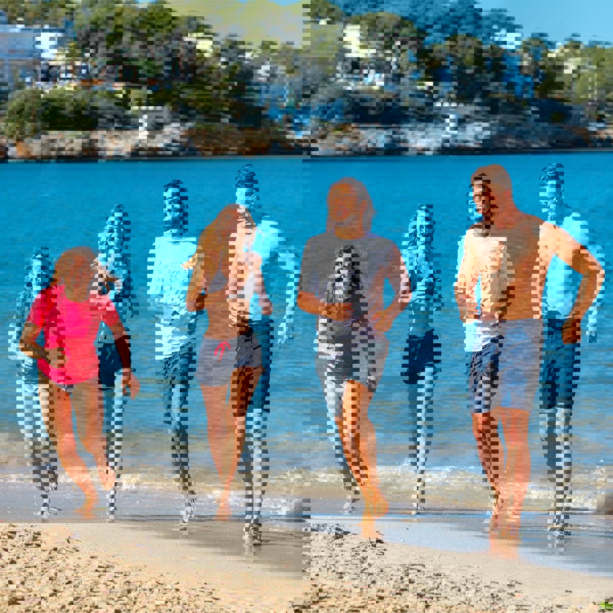 Jobe Lycra Loose Fit femme rose vif 13