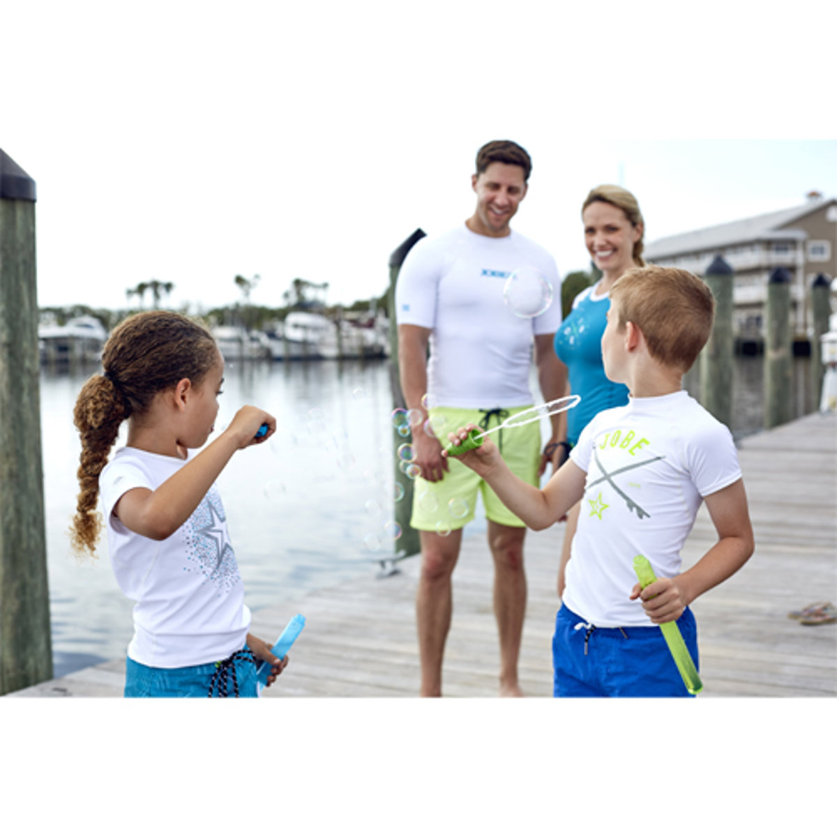 Jobe rash guard fille blanc 5