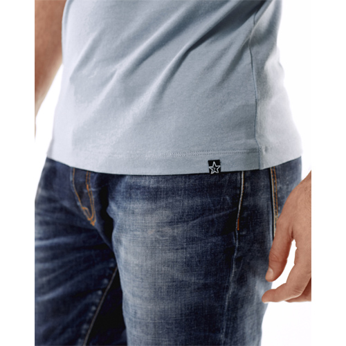 Jobe t-shirt homme Script fog bleu 4