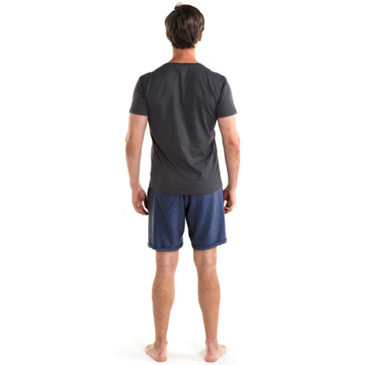 Jobe casual t shirt homme gris foncé 5