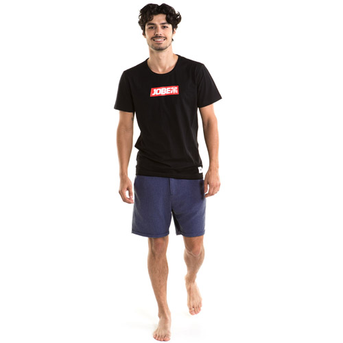 Jobe casual logo t shirt homme noir foto 1