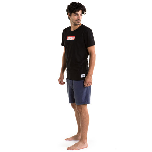 Jobe casual logo t shirt homme noir 2