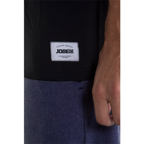 Jobe casual logo t shirt homme noir 3