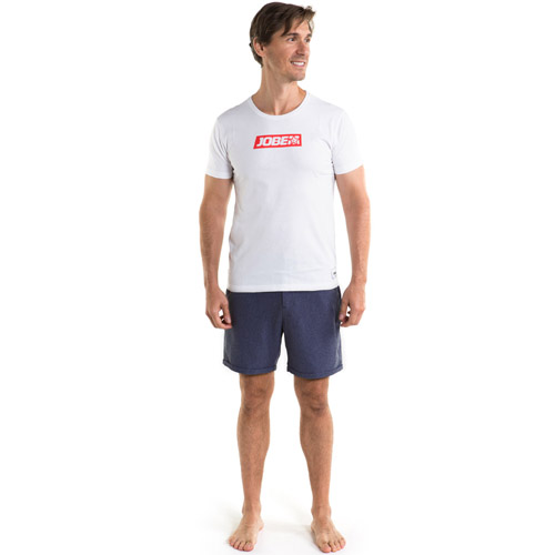Jobe casual logo t shirt homme blanc foto 1