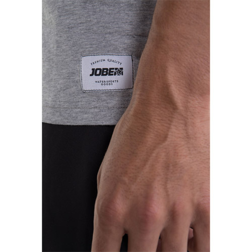 Jobe casual logo t shirt homme gris 3
