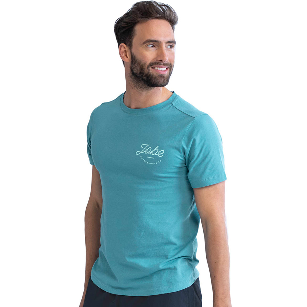 Jobe Casual T-shirt vintage teal 2
