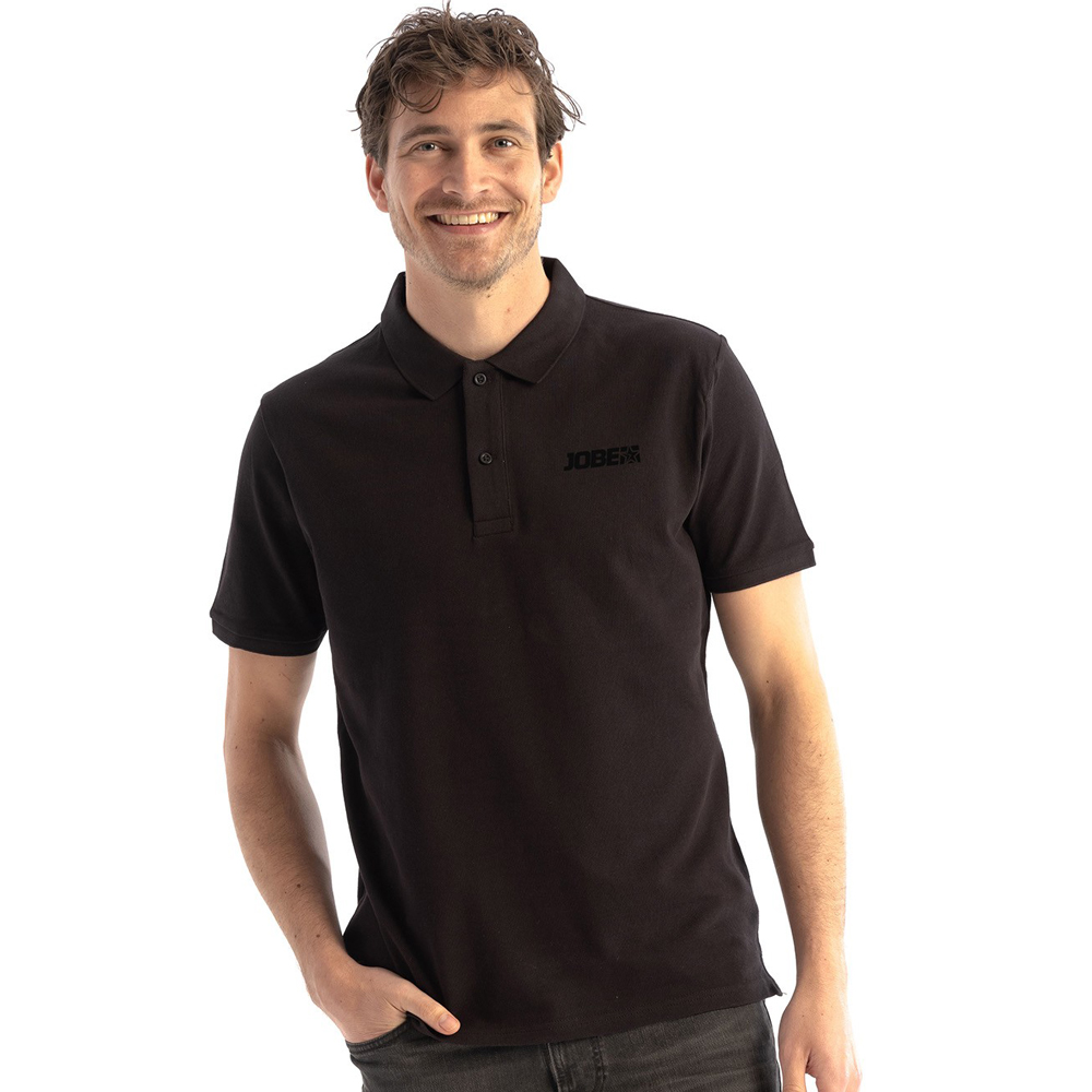 Jobe casual polo homme noir foto 1