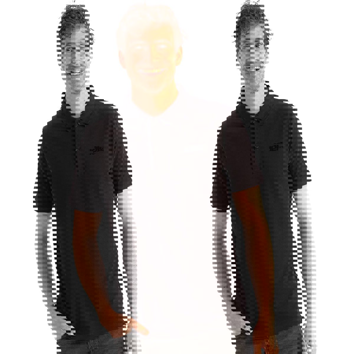 Jobe casual polo homme noir 3