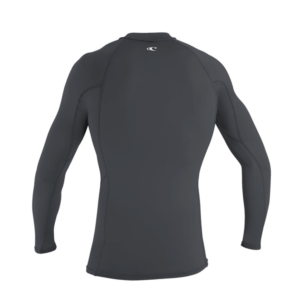 Basic rash guard manches longues homme gris