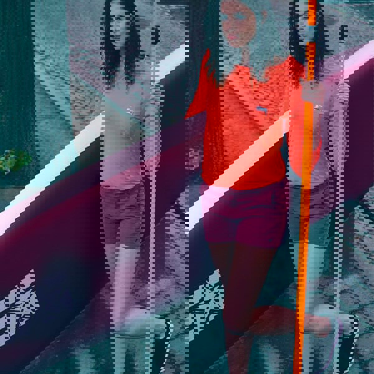 Jobe short Discover femme ruby SUP 6