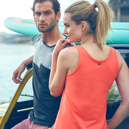 Jobe tanktop Discover femme coral SUP 4