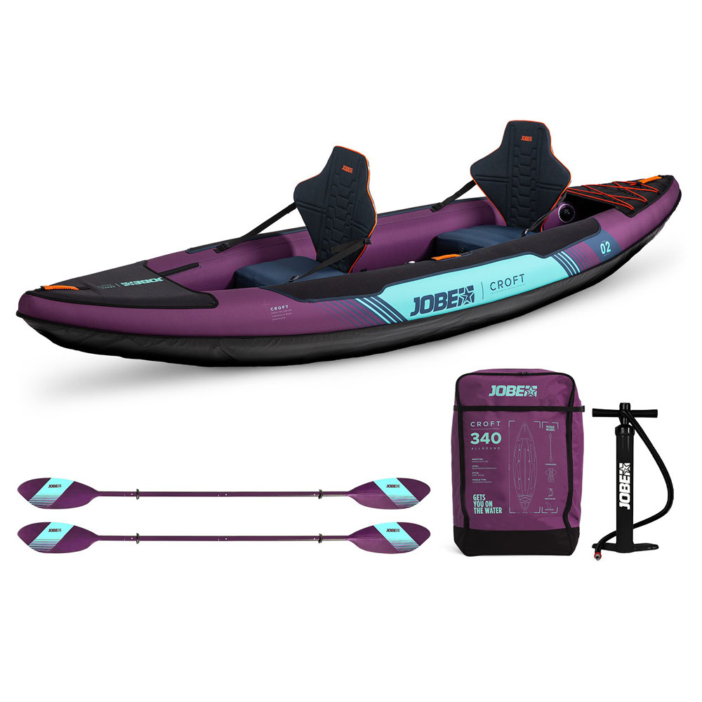 Croft 11.2 ensemble de kayak gonflable violet