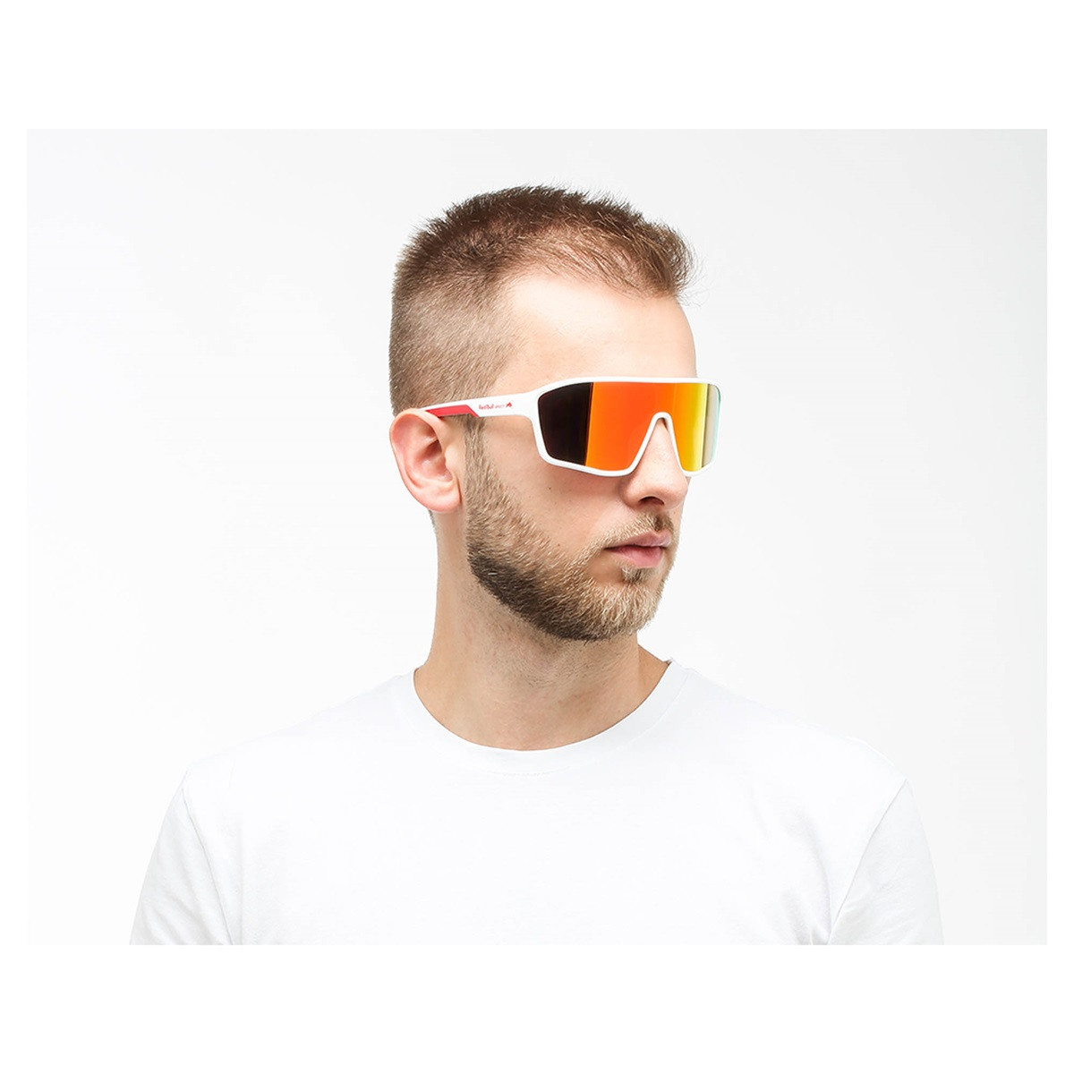 Red Bull Daft lunettes de soleil blanches 4