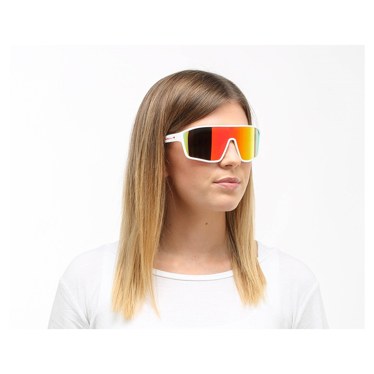 Red Bull Daft lunettes de soleil blanches 6