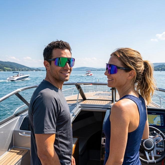 Red Bull Dakota lunettes de soleil noires 3
