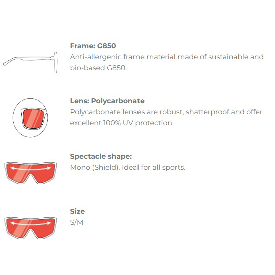 Red Bull Dundee lunettes de soleil noir/bleu 5