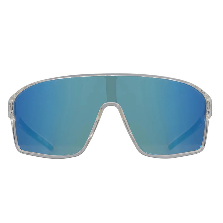 Daft lunettes de soleil bleues transparent