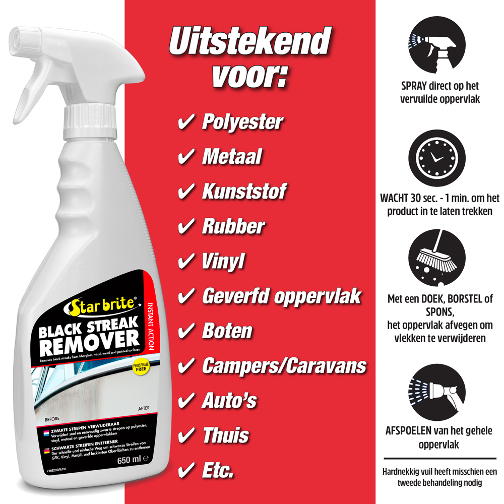 Starbrite nettoyant rayures noires 3800 ml 3