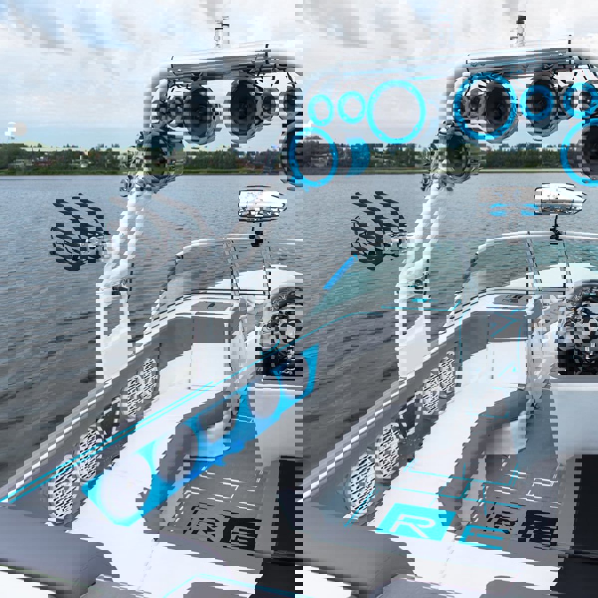 Leona 10.6 ensemble SUP gonflable Aviator pro Riser 4.5 blanc 3