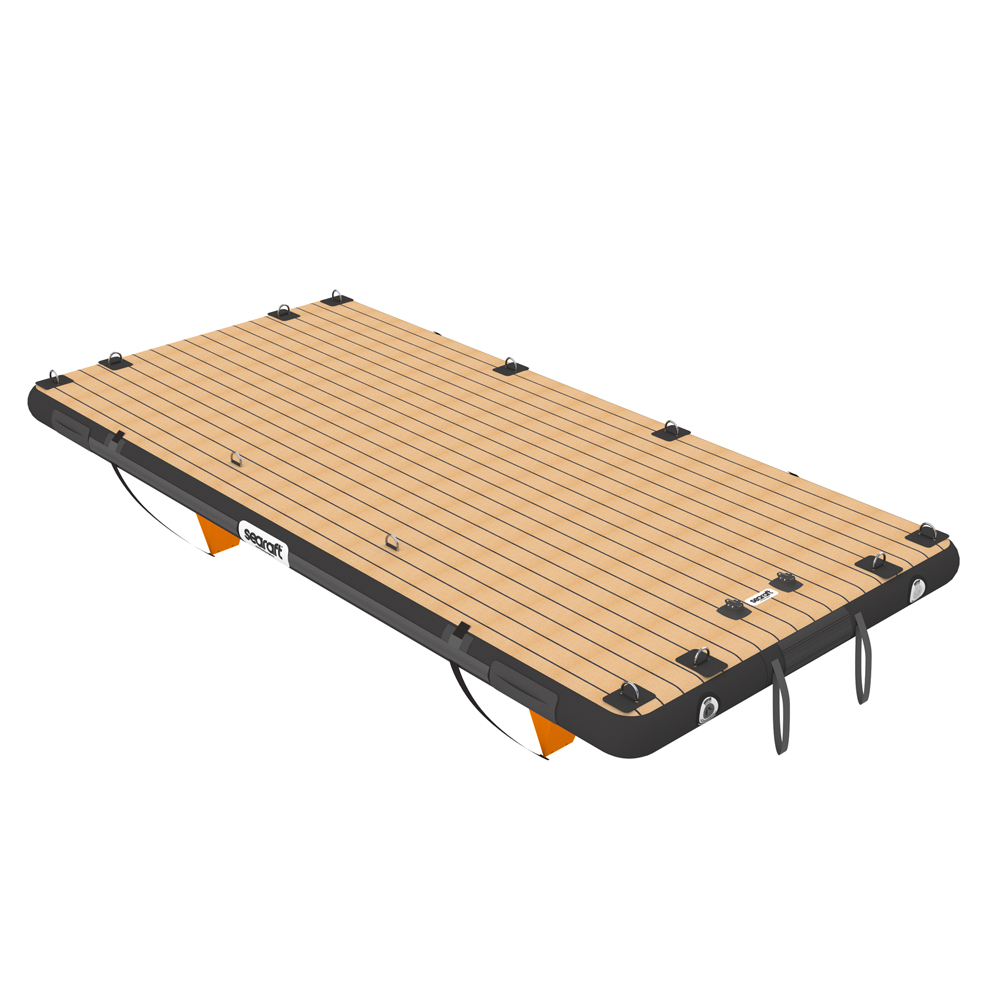 Teak deck noir x-large plateforme gonflable