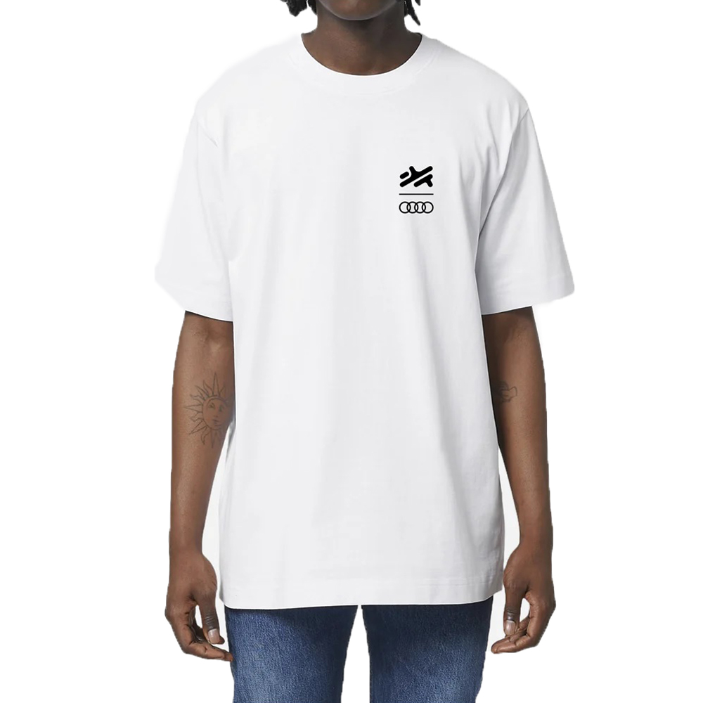 Audi etron eFoil Logo T-Shirt blanc