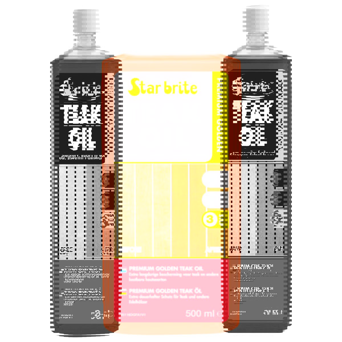 premium golden teak oil 500 ml