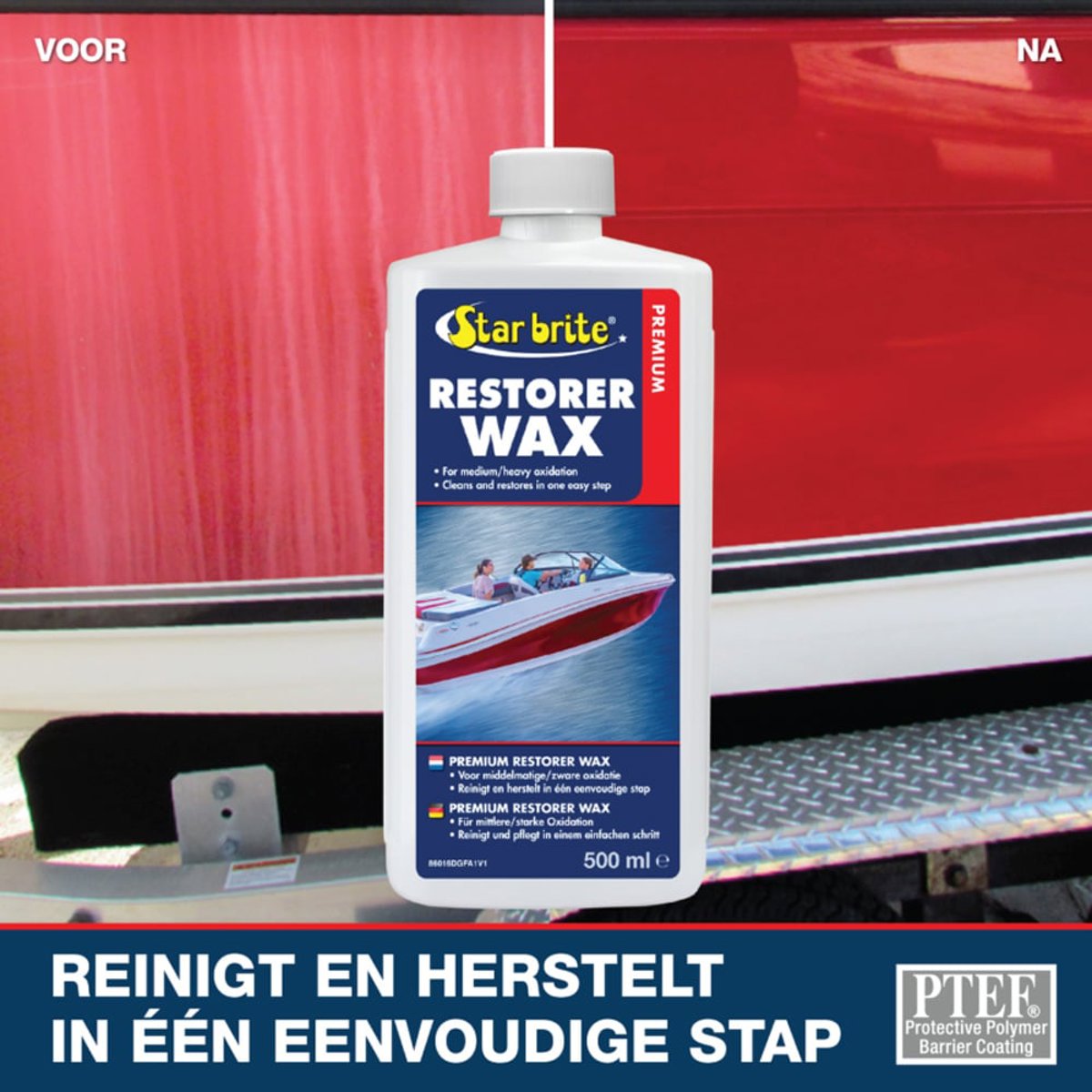 Starbrite premium restorer wax 500 ml 4