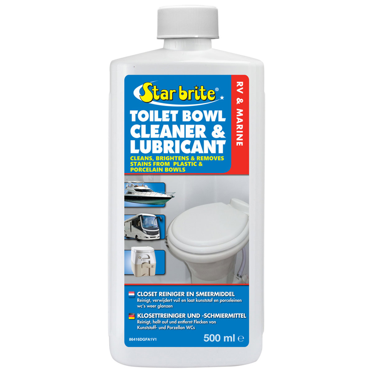 Starbrite nettoyant et lubrifiant pour toilettes 500 ml 5