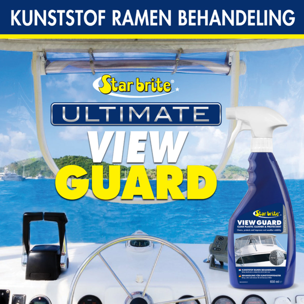Starbrite traitement du plastique transparent ultimate view guard 650 ml 5