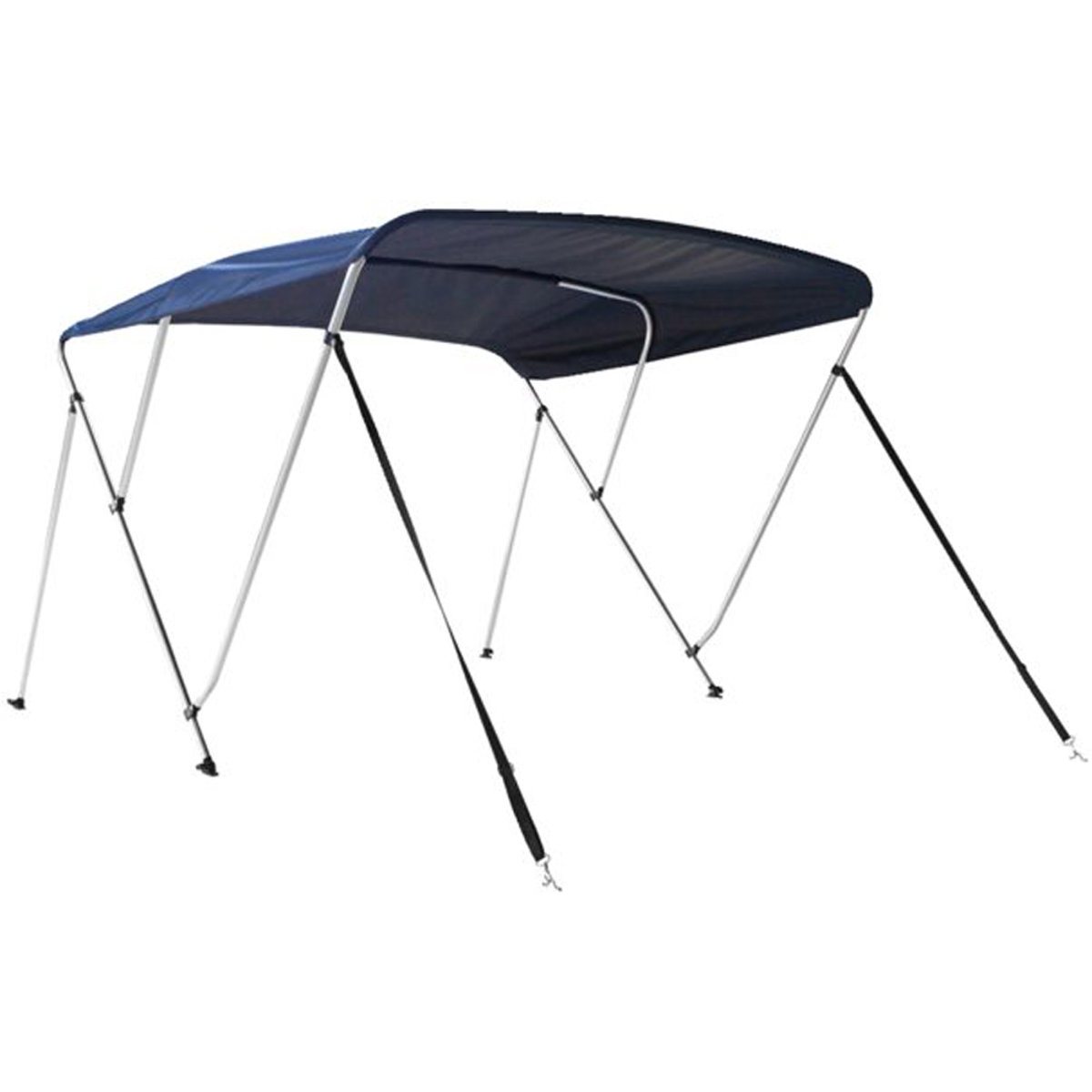 Talamex top bimini deluxe 3 arceaux 183 x 246 - 260 x 117cm bleu marine 4