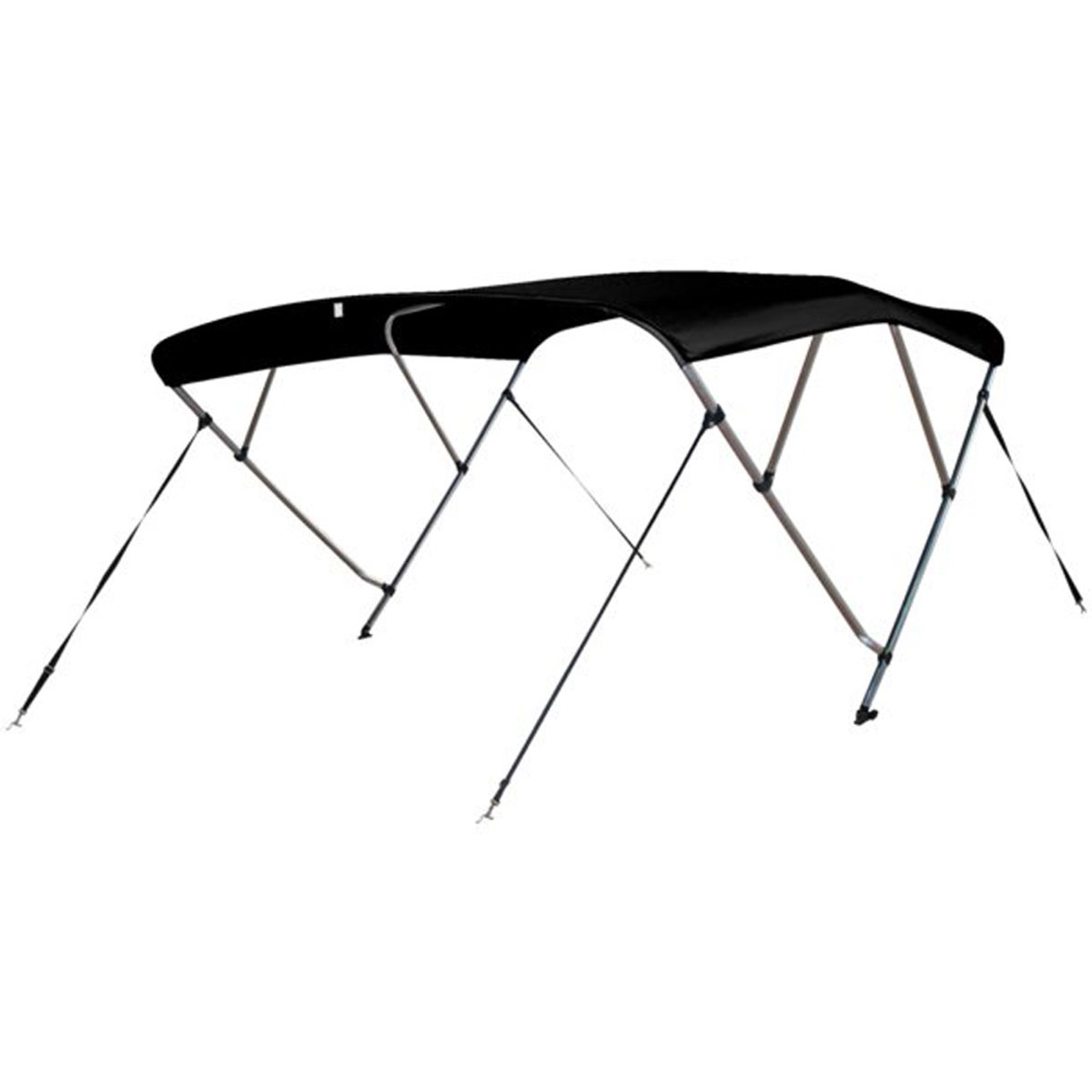 Talamex top bimini deluxe 4 arceaux 240 x 216 - 229 x 137cm noir 5