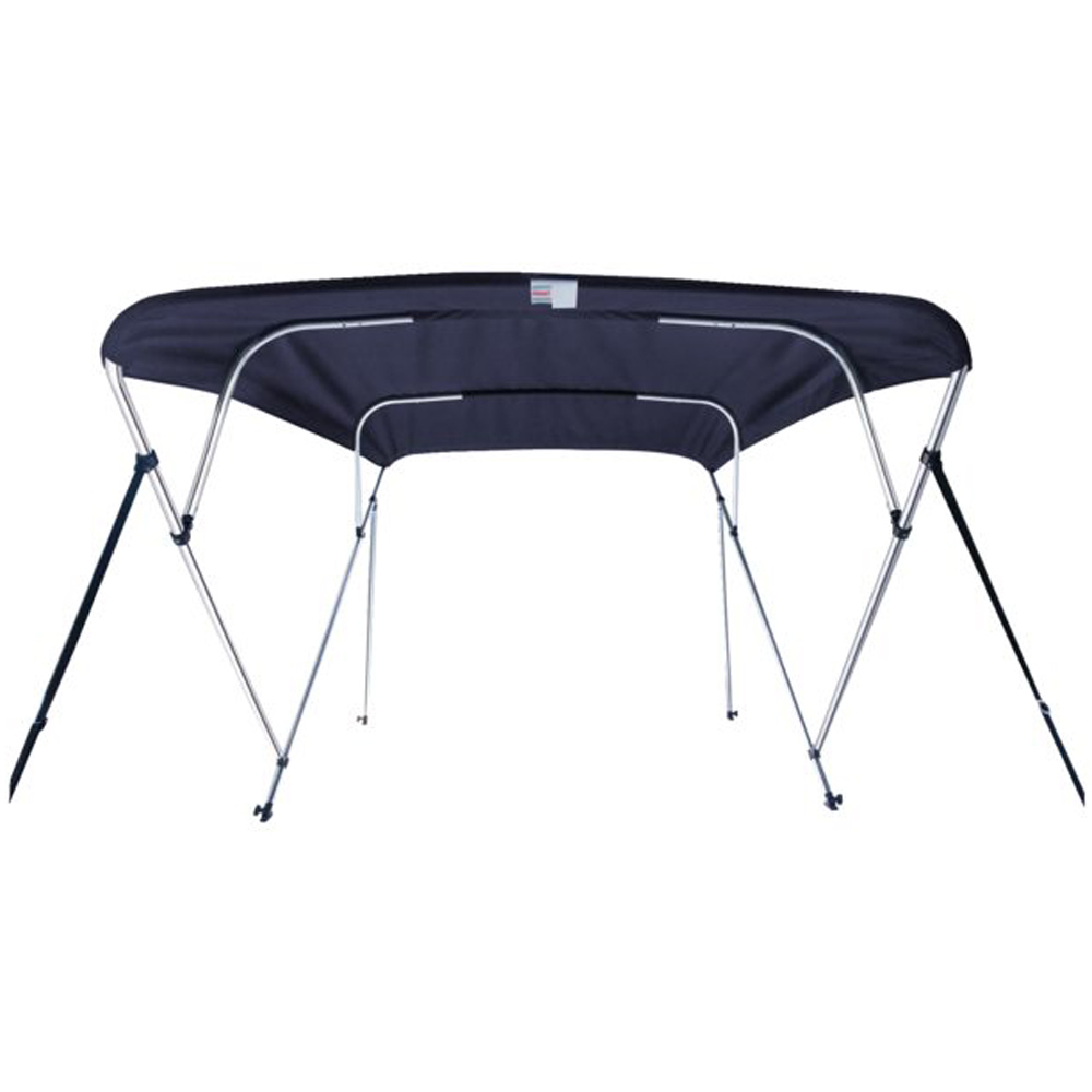 Talamex top bimini deluxe 4 arceaux 240 x 231 - 243 x 137cm bleu marine 2