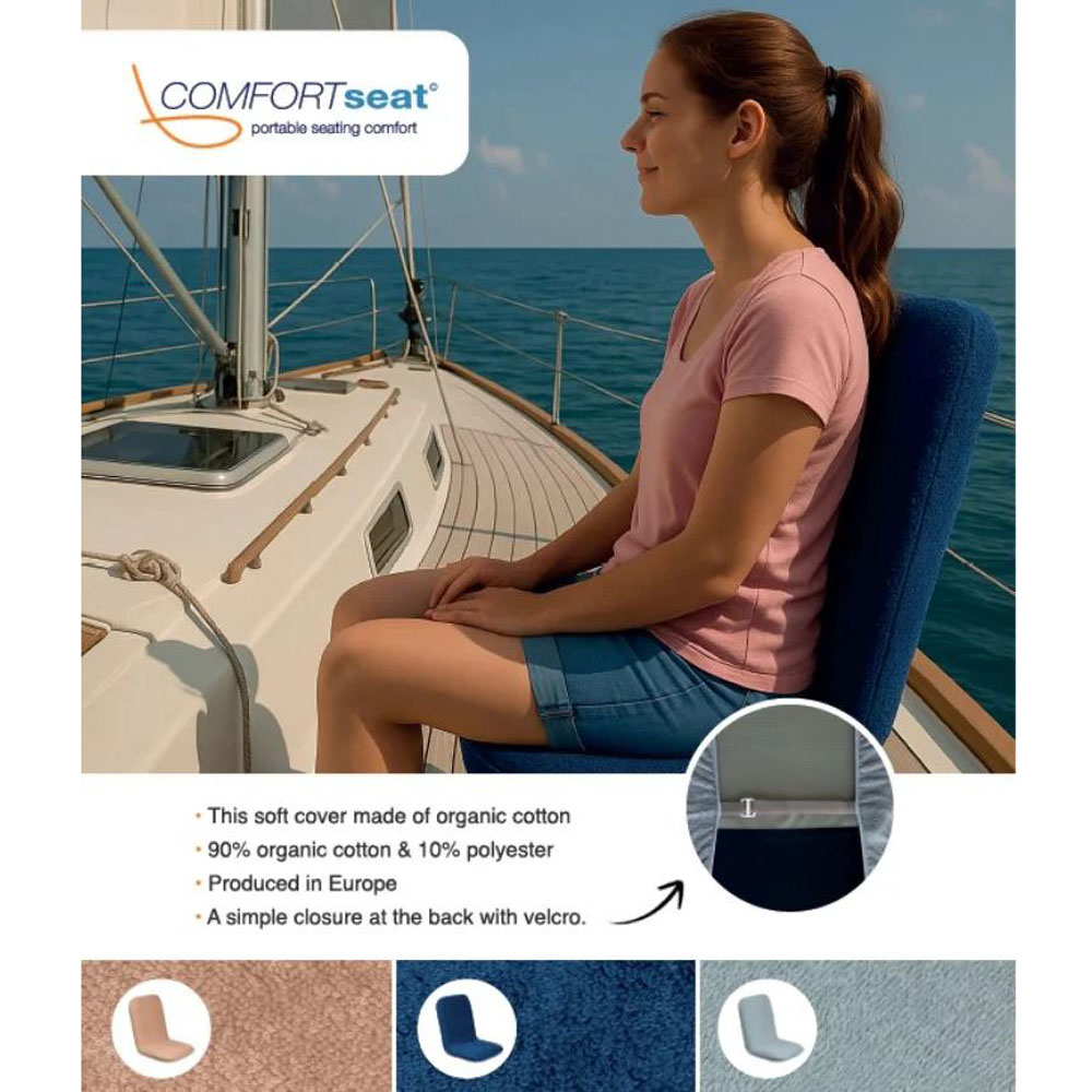 Comfort Seat housse en éponge bleue pour siège extra large 2