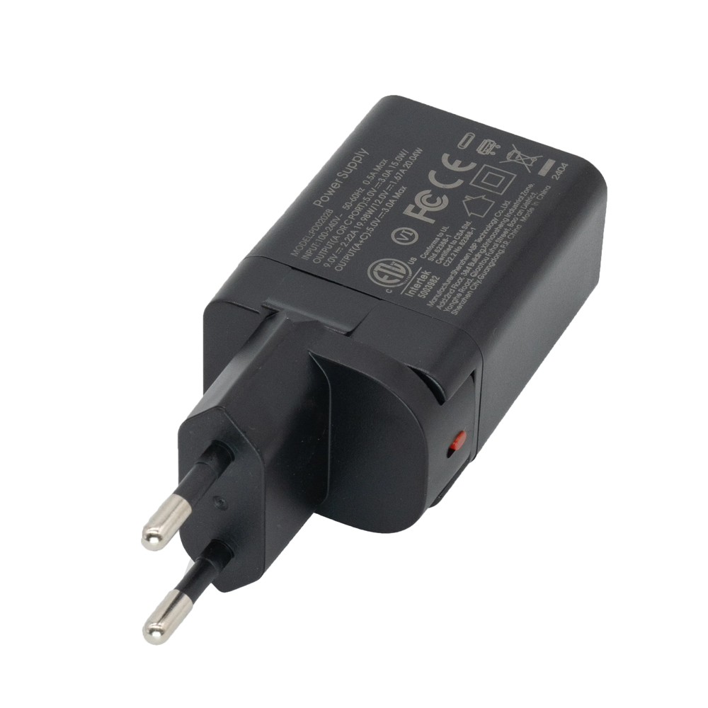 adaptateur secteur USB-C et USB-A