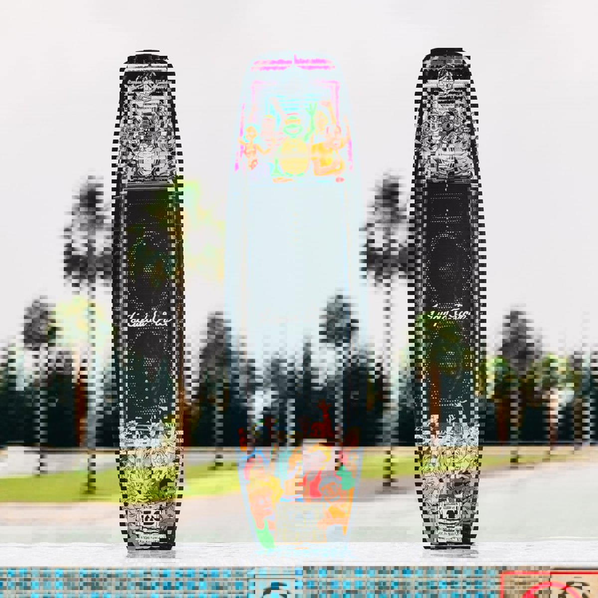 Liquid Force Ensemble de planche de wakeboard Liquid Force Tao 145 cm avec fixations Tao 6x 18