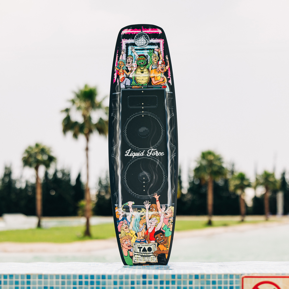 Liquid Force Set de wakeboard Tao 155 cm avec fixations Tao 6x 12