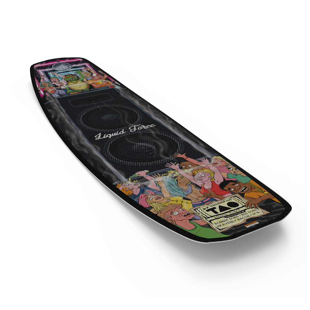 Liquid Force Set de wakeboard Tao 155 cm avec fixations Tao 6x 2