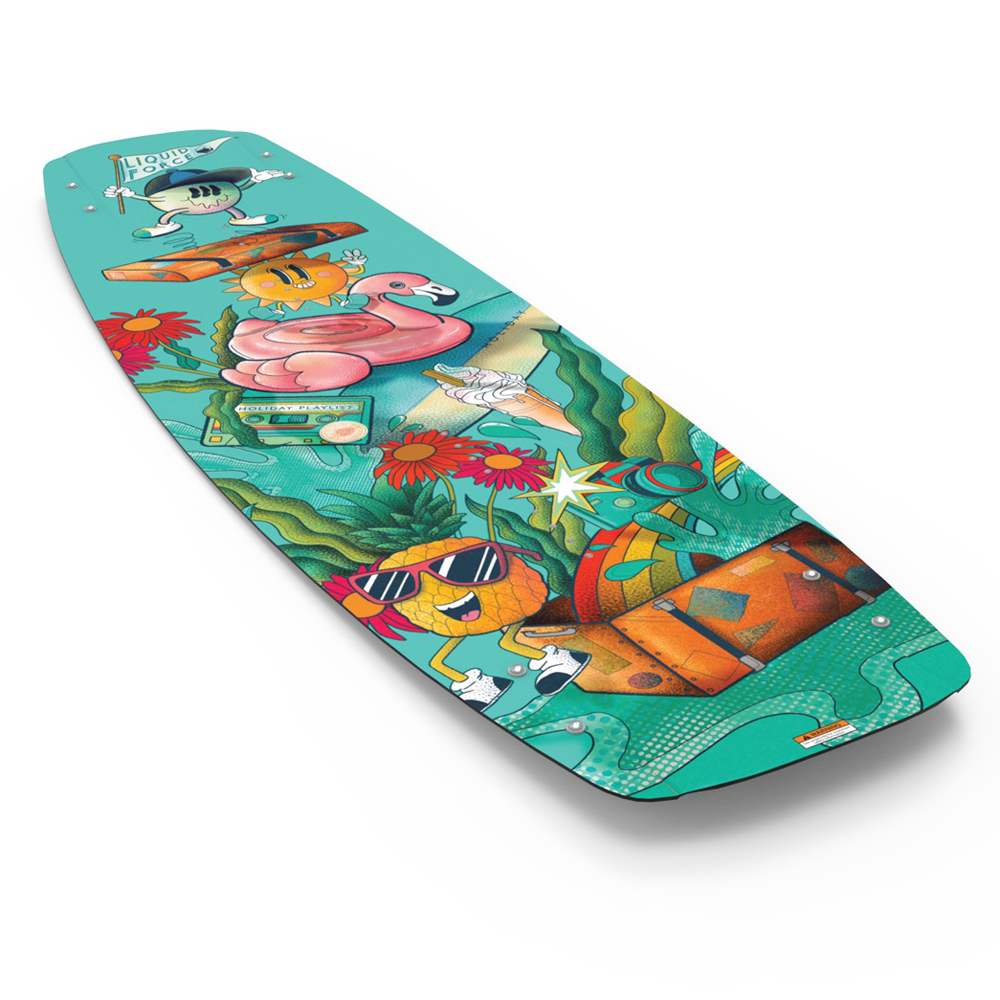 Liquid Force Set de wakeboard Holiday fs 125 cm avec fixations Dream 2