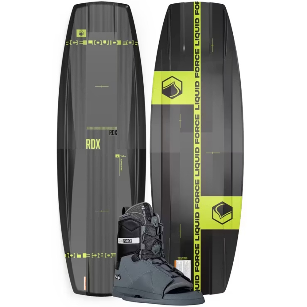 Liquid Force Ensemble de wakeboard Liquid Force RDX 138 cm avec fixations Transit foto 1