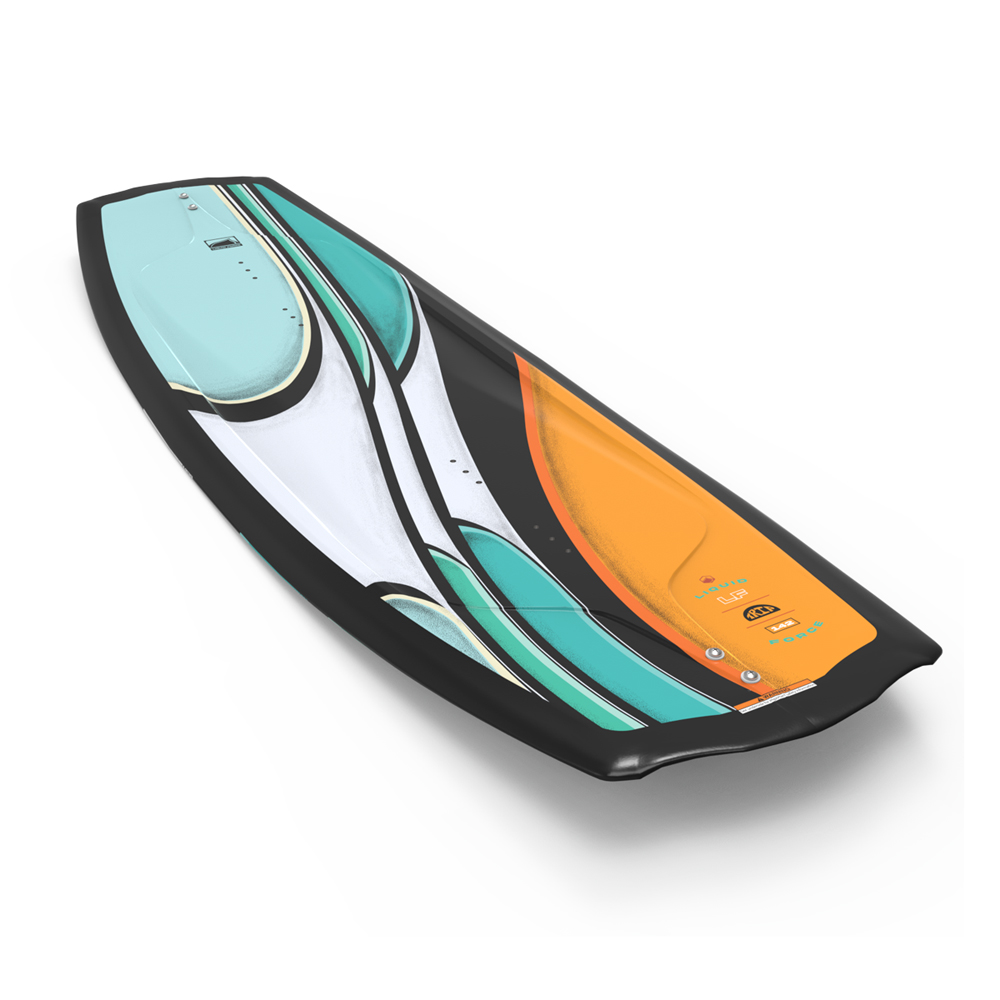 Liquid Force Ensemble de wakeboard Liquid Force Trip 150 cm avec fixations Index 2