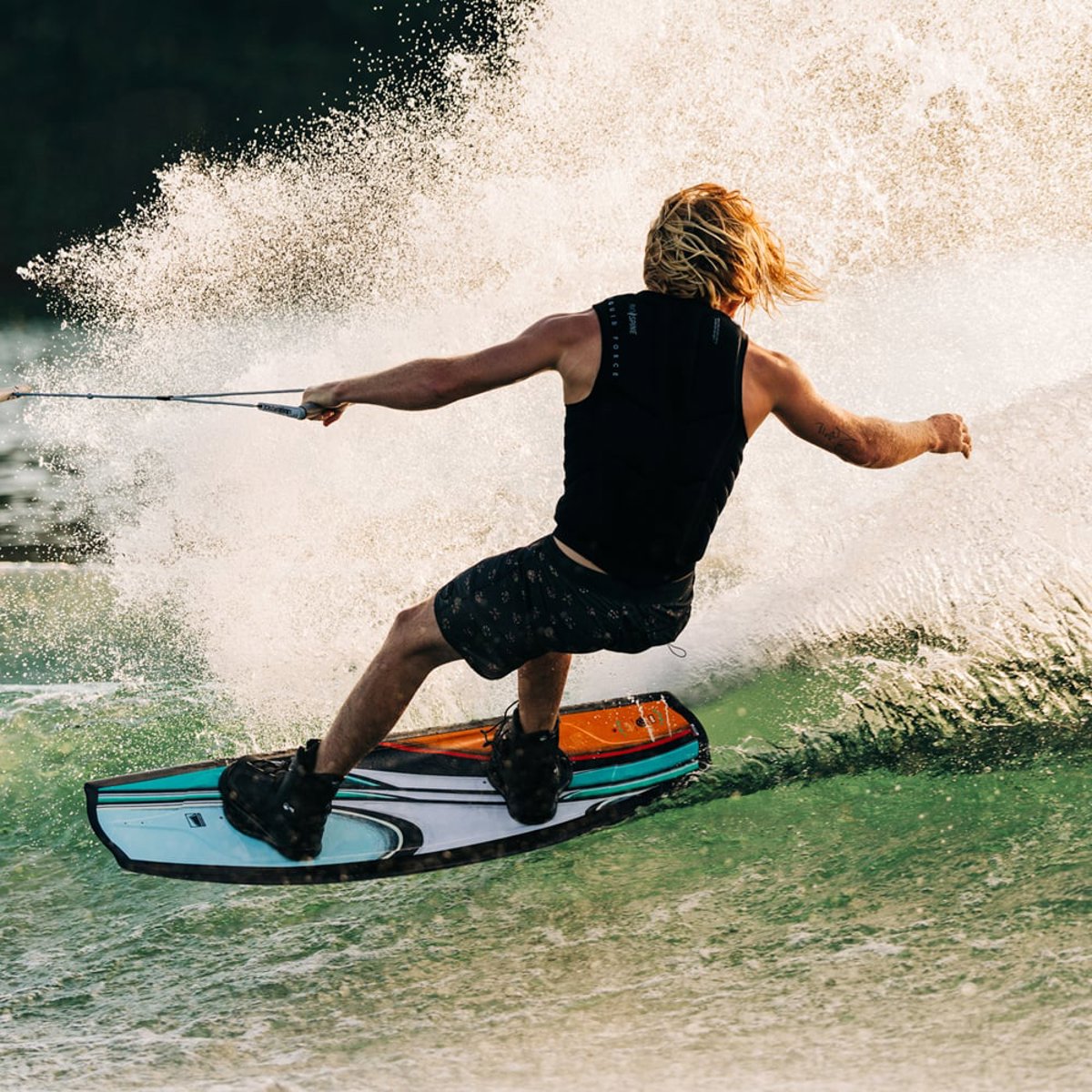 Liquid Force Ensemble de wakeboard Liquid Force Trip 150 cm avec fixations Index 20