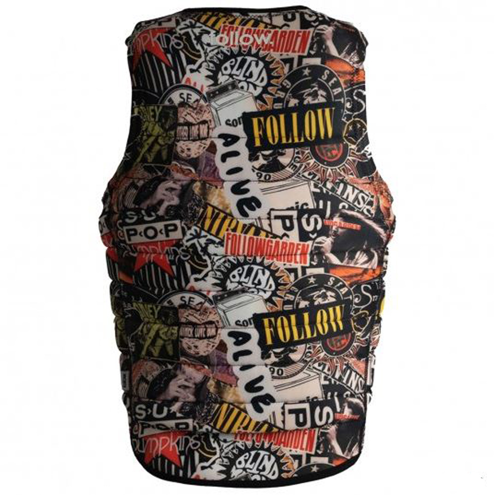 Follow Primary Heights gilet d'impact homme avec imprimé 2