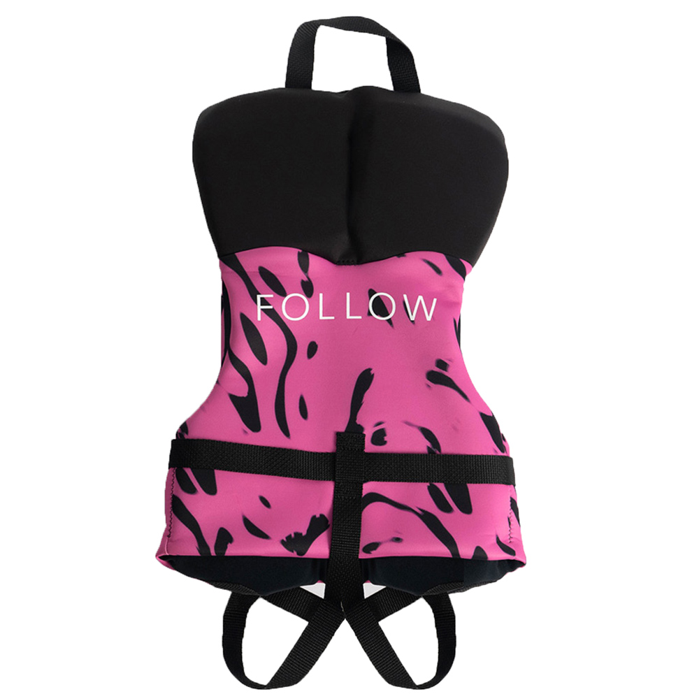 Follow POP gilet de sauvetage 100N enfant 0-20kg rose 2