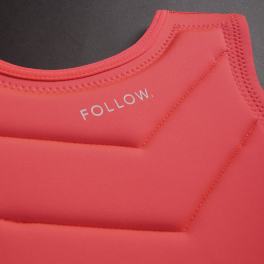 Follow Memphis impact shield femme rouge fluo 10
