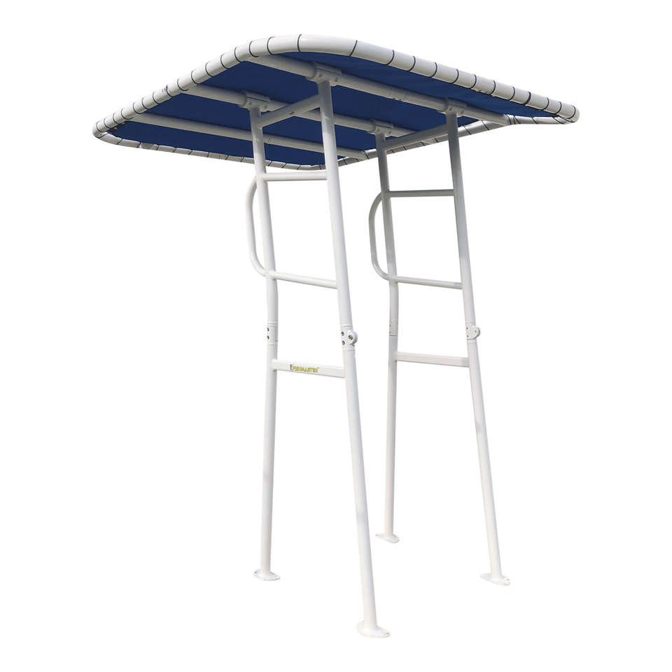 Fishmaster Original T-Top blanc avec toile navy foto 1