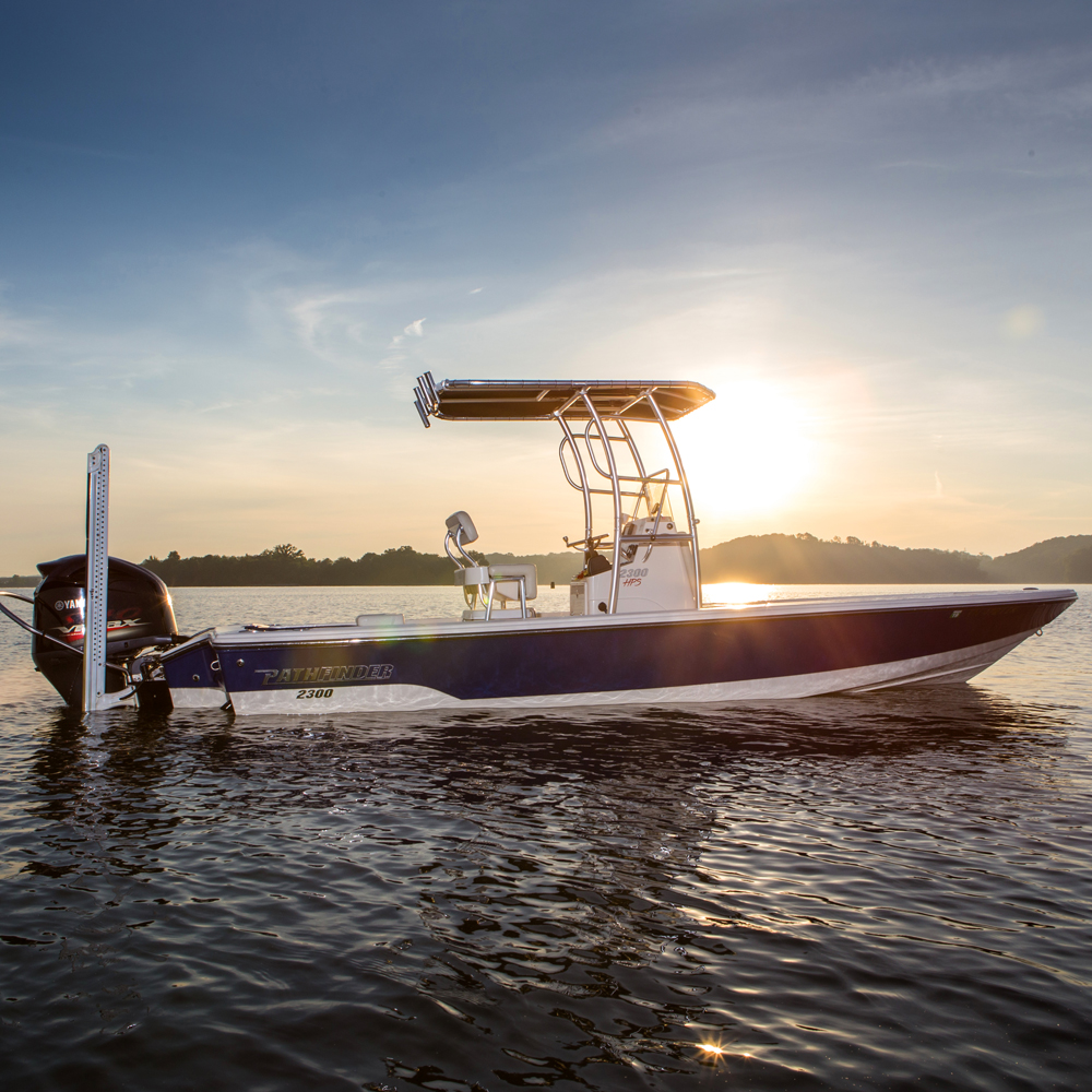 Fishmaster Pro T-Top poli avec toile navy 4